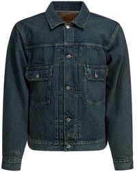 Levi's - 1953 Type Ii Jackets And Coats Blue - Lyst