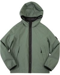 Stone Island - Jacket With Windproof And Waterproof Membrane - Lyst