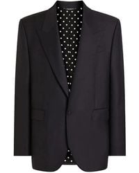 Dolce & Gabbana - Dolce & Gabbana Single-Breasted Jacket - Lyst