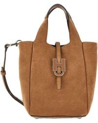 Hogan - Trend Mini Shopping Bag Dark Kenia - Lyst