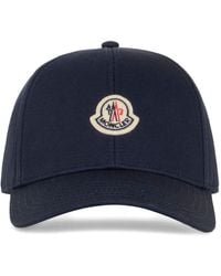 Moncler - Gabardine Logo Cap - Lyst