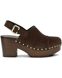 Chloé - Clogs With Studs And Platform - Lyst