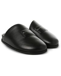 Givenchy - Label Flat Mules - Lyst