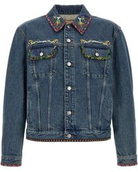Valentino Garavani - Denim Jacket - Lyst