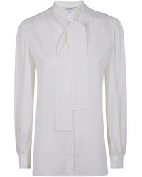 Max Mara - "Melania" Silk Shirt - Lyst