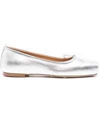Aeyde - Gabriella Laminated Nappa Leather Loafer - Lyst
