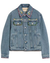 Valentino - Denim Jacket - Lyst