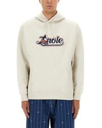 Drole de Monsieur - Drôle Rose Sweatshirt - Lyst