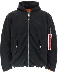 Purple - Alpha Industries X Reversible Bomber Jacket - Lyst