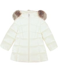 Moncler - Emma Long Parka Jacket For Kids - Lyst