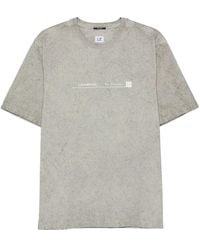 C.P. Company - C.P.Company Mercerized Jersey Logo-Print T-Shirt - Lyst
