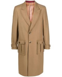 Etro - Wool Coat - Lyst