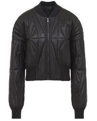 Moncler - Dark Geocamo Cropped Jacket - Lyst