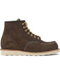 Red Wing - "8836 Classic Moc Toe" Lace-Up Ankle Boots - Lyst