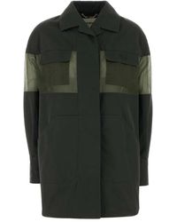 Fendi - Cotton Blend Jacket - Lyst