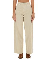 Isabel Marant - Straight High Rise Jeans - Lyst