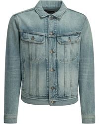 Tom Ford - Icon Cotton Denim Jacket - Lyst