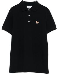 Maison Kitsuné - Maison Kitsuné Baby Fox Cotton Polo Shirt - Lyst