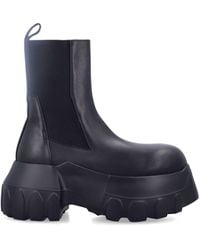 Rick Owens - Beatle Mega Tractor Boots - Lyst
