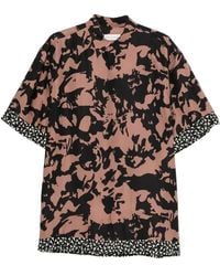 Dries Van Noten - 'Cassidye' Short Sleeves Print Shirt - Lyst