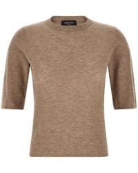 Fabiana Filippi - Micro Sequin T-Shirt - Lyst