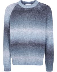 Les Deux - Gradient Round Neck Knit Sweater - Lyst