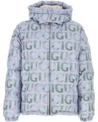Gucci - Printed Polyester Down Jacket - Lyst
