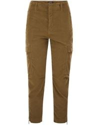 Dondup - Velvet Cargo Pants - Lyst