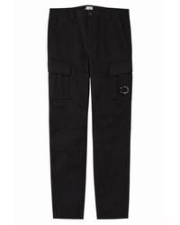 C.P. Company - Pantalone Cargo Con Patch Logo - Lyst