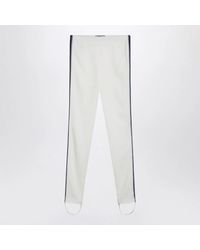Prada - Ivory Technical Fabric Leggings - Lyst