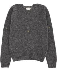 JW Anderson - Jersey With Embroidery Wool Jumpers - Lyst