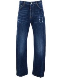 DSquared² - Cotton Elastane Pants - Lyst