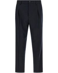 Department 5 - Wool Casual Pants - Lyst