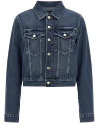 7 For All Mankind - 'Darted Shrunken' Jacket - Lyst