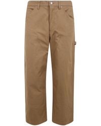 Comme des Garçons - Comme Des Garçons Homme Plus Boxy Wide Leg Cotton Trousers - Lyst