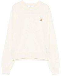 Maison Kitsuné - Maison Kitsuné Baby Fox Wool Crewneck Jumper - Lyst