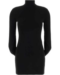 Alexander Wang - Mini Dress W/ Drape Back Sleeves - Lyst