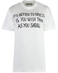 Moschino - Printed T-Shirt - Lyst