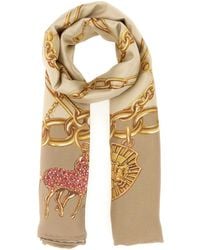 Burberry - Printed Silk Foulard - Lyst
