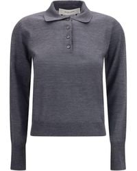 Golden Goose - Knit Polo Sweater - Lyst
