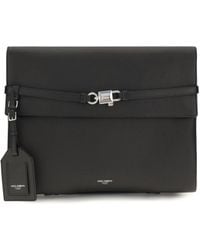 Dolce & Gabbana - Dolce & Gabbana Calf-Leather Shoulder Bag - Lyst