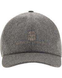 Brunello Cucinelli - Logo Baseball Hat - Lyst