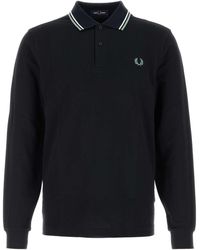 Fred Perry - Cotton Piqué Polo Shirt - Lyst