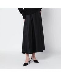 Anine Bing - Christina Silkblend Midi Skirt - Lyst