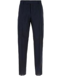 Fendi - Wool Trousers - Lyst