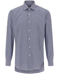 Barba Napoli - Vichy Shirt - Lyst