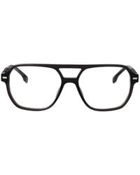 BOSS - Havana Acetate Glasses - Lyst
