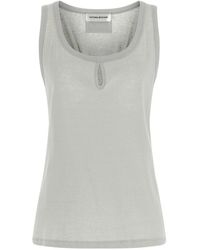 Victoria Beckham - 'Split' Tank Top - Lyst