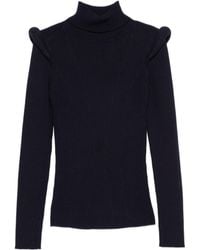 Elisabetta Franchi - Viscose Polyester Sweater - Lyst