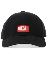 DIESEL - Baseball Hat With Logo - Lyst